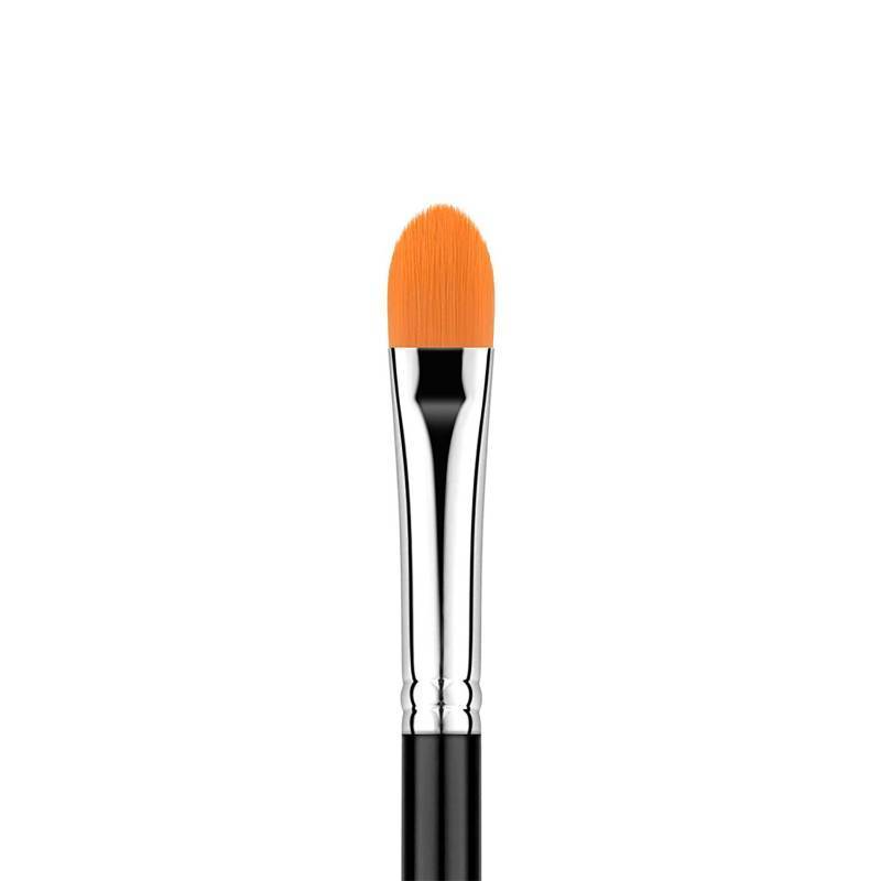 lot 36318 image: Eye Shadow Primer Applicator Brush for Blending, Concealer, Professional Tools for Applying Cream, Liquid Shadows and Eye Primer Base, Vegan (E828) - Retail $10