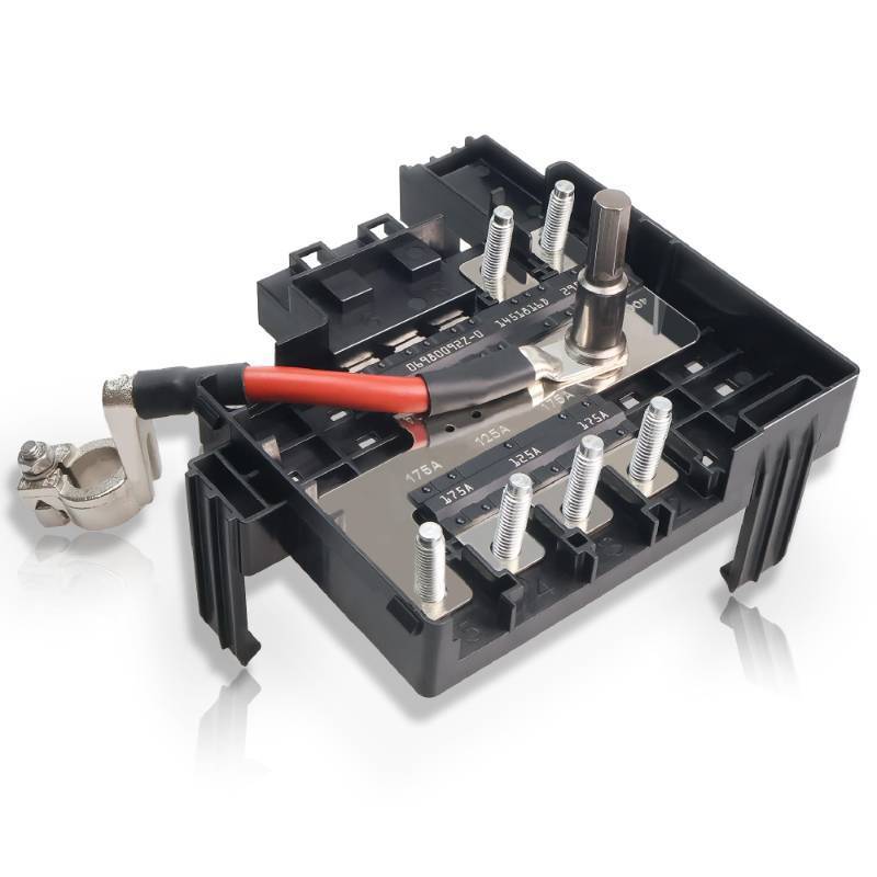 lot 51015 image: Battery Distribution Engine Compartment Fuse Block Fit for Chevy Silverado 1500 2017-2019 GMC Sierra 1500 2017-2019, SilveradoSierra 25003500 HD 2019 - Replace# 84354721 84095551 84460795 84043745 - Retail $32