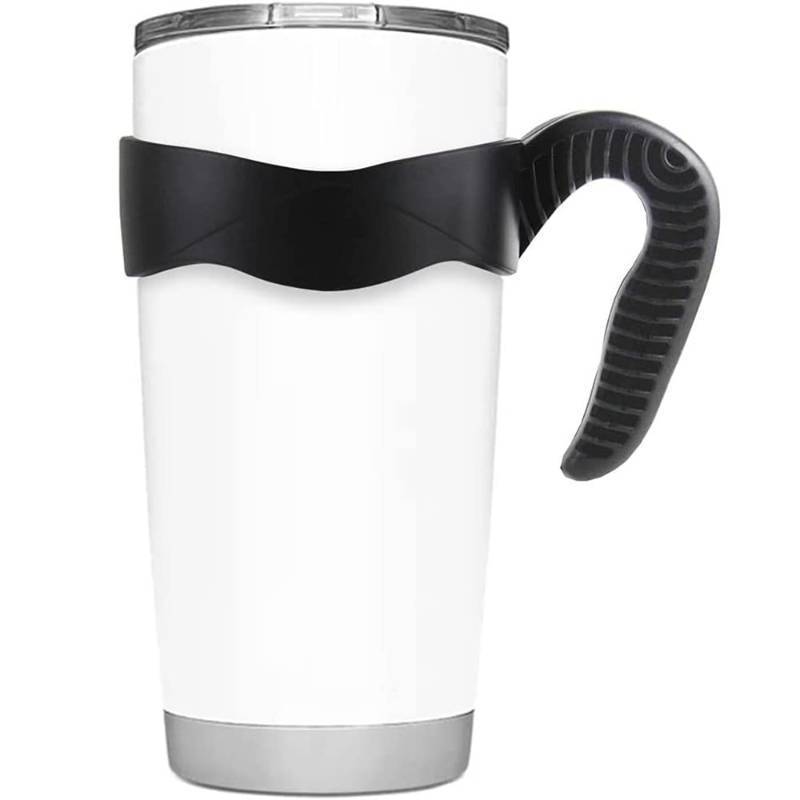 lot 31956 image: Hyturtle 1Pcs Stylish and Functional Black Tumbler Handle Fits Only For 20 OZ YETI Tumbler - Secure Grip, Lightweight, Dishwasher Safe - Ideal for Travel and Outdoor Activities - BPA Free - Retail $9