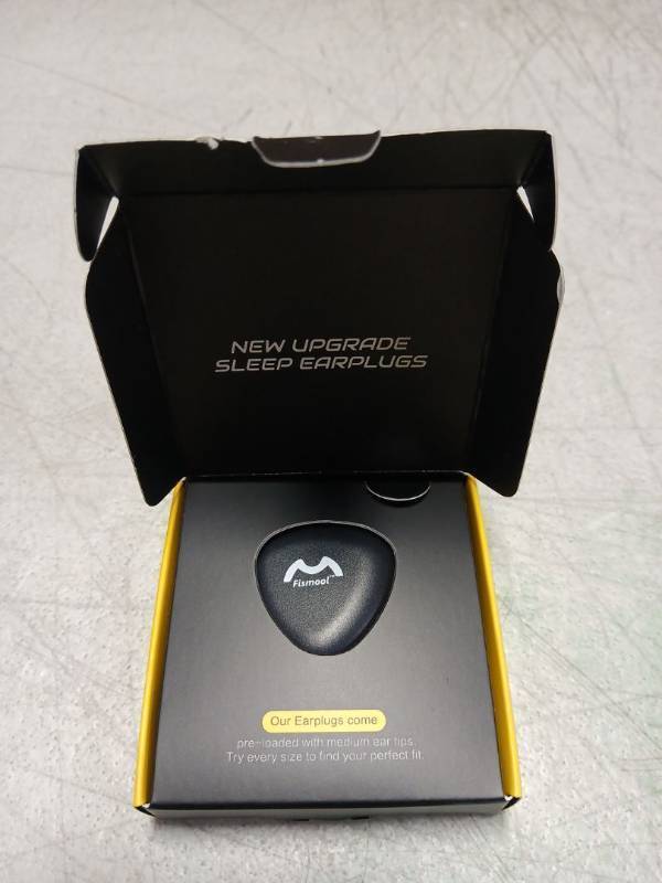 lot 36616 image: Fismool Sleep Earplugs With Multiple Size Options Noise Canceling
