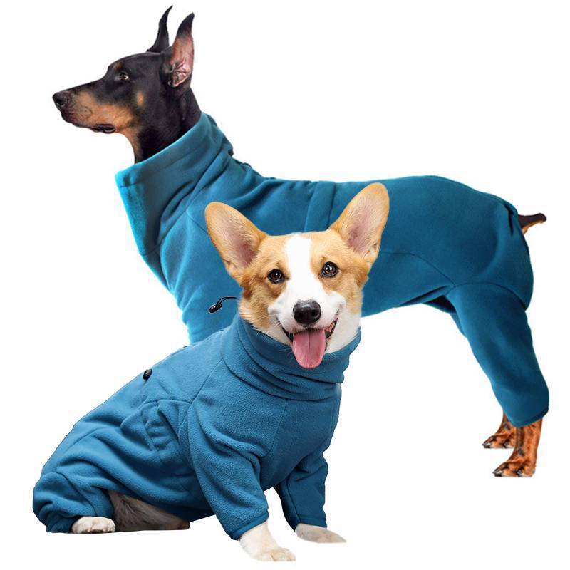 lot 45831 image: ROZKITCH Dog Coats for Large Dogs, Pet Windproof Warm Cold Weather Jacket Vest Cozy Jumpsuit Apparel Outfit Clothes for Small Medium Large Dog Walking Sleep L - Retail $35