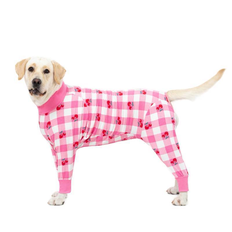 lot 45832 image: Pink Dog Recovery Suit Female Male for Dogs After Surgery Medium Large Dogs Onesie,Lightweight Dog Recovery Suit for Shedding Prevent Licking Surgical Wound,Dog Pajamas Pjs,Full Belly - Retail $28