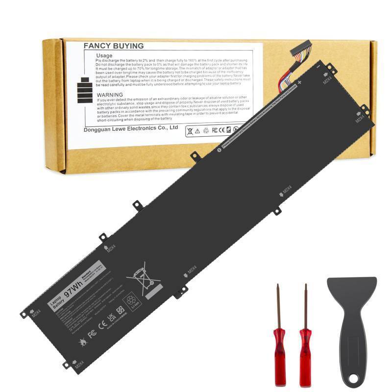 lot 58806 image: Fancy Buying 6GTPY Battery for Dell XPS 15 9560 9570 9550 7590 P56F P56F001 P56F002 Precision 5510 5520 5530 M5510 M5520 Vostro 7500 7590 GPM03 5XJ28 05XJ28 M2X4 5D91C 451-BBYB-TM 1P6KD 4GVGH - Retail $40
