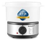 Elite Gourmet EST250 2.5 Quart Electric Compact Mini Food Vegetable Steamer, 400W with BPA-Free Tray, Auto Shut-off 60-min Timer, Veggies, Seafood, Chicken, Egg Cooker and more - Retail: $23