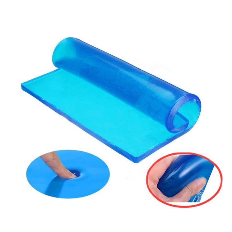 lot 40951 image: LisylineAuto Motorcycle Seat Gel Pad Car Driver Seat Cushion Shock Absorption Mats Reduce Fatigue Comfortable Soft Cooling Fabric DIY Seat Pad Office Chair Seat Cushion (48 x 35 x 2cm) - Retail $72