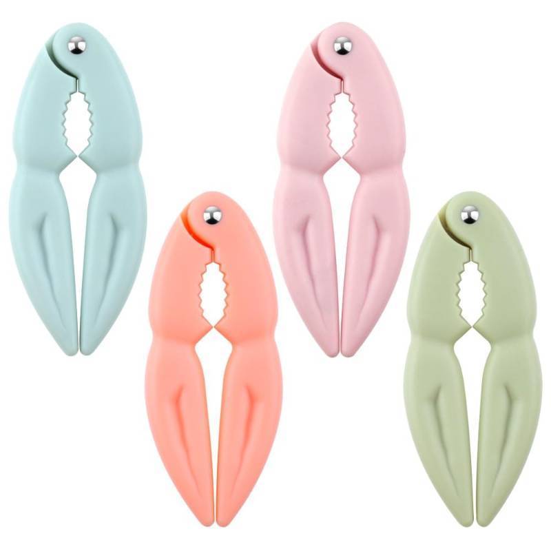 lot 50920 image: ADORAMBLING 4Pcs Crab Crackers and Tools Multicolored Crab Leg Crackers Tool Efficient Lobster Crackers Portable Seafood Crackers and Tools Crab Legs Utensils Crab Claw Crackers Crab Tools for Eating - Retail $8