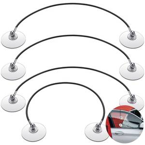 lot 32143 image: 4 Pack Window Holder Shield Holder Window Suction Cups Holder for Car Window - Retail $14