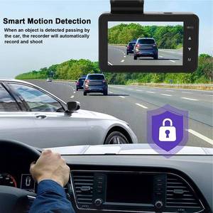 lot 32172 image: 3-inch 1080p High-Definition Dash cam for Cars with Super Night Vision, 170° Large Wide-Angle, 24 Hour Recording, G-Sensor vbwuyhfff - Retail $14