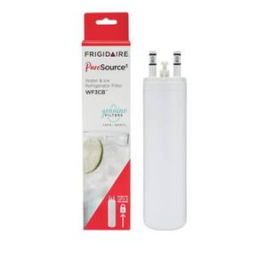 lot 41608 image: Frigidaire WF3CB Puresource3 Refrigerator Water Filter, White, 1 Count (Pack of 1) - Retail $53