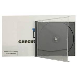 lot 43825 image: CheckOutStore Original Vintage Old Style Standard CD Jewel Case Heavy Duty 90g (Black) (Pack of 10) - Retail $20