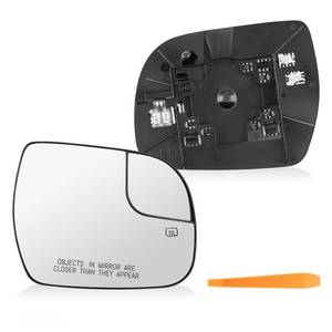 lot 48676 image: maXpeedingrods Passenger Side Heated Mirror Glass Replacement for Toyota Sienna 2014 2015 2016 2017 2018 2019 2020, Right Side Rear View Mirror Glass 8790308080 - Retail $24