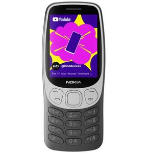 lot 48747 image: Nokia 3210  Dual SIM  GSM  Unlocked  International Version  Grunge Black - Retail $81