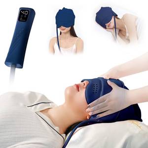 lot 48750 image: TEMPTIPS Head Massager Scalp,Rechargeable Massager Airbag for Head,Electric Percussion with Portable Design for Deep Relaxation & Stress Relief Great Gift for Mom and Grandma