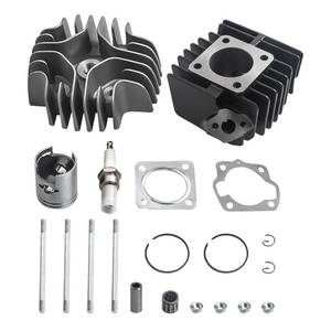 lot 48752 image: Tuningsworld 50cc Cylinder Piston Ring Gasket Top End Rebuild Kit for Suzuki ALT50 LTA50 2002-2005 JR50 1985-2006 ATV LT50 1984-1987 WZ50 1978-2006 11210-04012-0F0 11111-04001 12140-16B10 12110-43000 - Retail $36