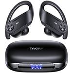 TAGRY Hybrid Active Noise Cancelling Wireless Earbuds Ear Buds