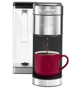 lot 53485 image: Keurig K-Supreme Plus Single Serve Coffee Maker Stainless Steel