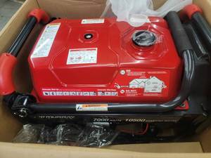 lot 53493 image: Murray 7000W10500W Portable Generator- Factory Reconditioned