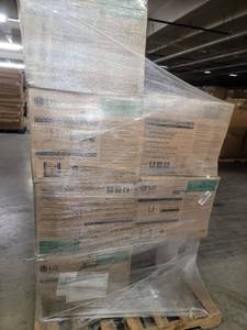 lot 60725 image: LG Room Air Conditiners 12,000 BTU - 7 count