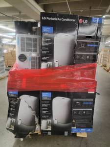 lot 60736 image: LG Portable Air Conditioner 7000 BTU - 15 count