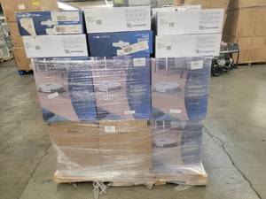lot 60752 image: Ecovacs Vacuum and Mopping Robots 12 ct & Vacuum and Mopping Robots w Auto Empty Stations N8 12ct - 24 total