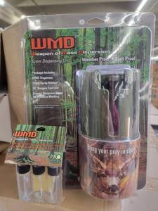 lot 60768 image: 150 count of WMD Scent Dispensing Unit Hunting Accessory Set