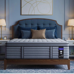 lot 20605 image: King Mattress 14 Inch, Hotel Luxury Hybrid King Size Mattress In A Box, Extra Enhanced Support, Relieve Back & Waist Pain, Cooling Sleep, Fiberglass-Free, CertiPUR-US, 365-Night Trial, Medium Firm - Retail $499