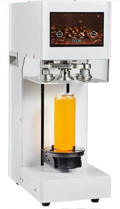 lot 20606 image: Commercial Soda Can Sealer, Automatic Can Sealer Machine for Aluminum & Plastic Cans - Touch Screen Operation, No Need Cup Mat, Auto-Detect Height, white (white) - Retail $899