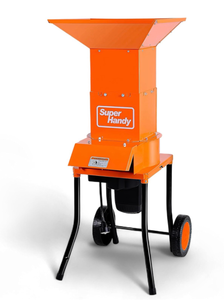 lot 20640 image: SuperHandy Leaf Mulcher Shredder Electric Waste Management Heavy Duty 120V AC 11 Inch Cutting Blade 0.5 Inch Cutting Capacity for Leaves, Grass, & Clippings - Retail $299
