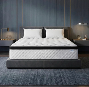 lot 20656 image: Full Size Mattress, 10 Inch Hybrid Memory Foam Full Mattress in a Box, Motion Isolation & Pressure Relief, Medium, 100 Nights Trial, CertiPUR-US - Retail $149
