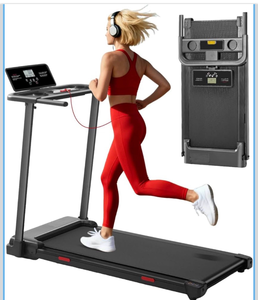 lot 20687 image: MCRG Walking Pad Treadmill with Incline, 2026 Upgrade Portable Walking pad Treadmill with Handle Bar, 0.6-7.6MPH Small Treadmills Walking Pad for Home Small, 3.5HP, 350LBS - Retail $122