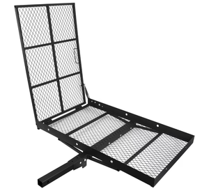 lot 20725 image: Folding Wheelchair Scooter Carrier Rack 250KG Medical Rack Ramp Hitch Mount, 48  27  42 inch - Retail $149