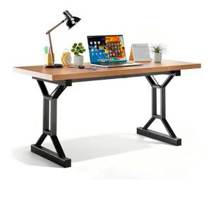 lot 20747 image: Worktable for Garage Surface Office Desk for Home Renovation Commercial Steel Work Tool Bench 70.8  31.5 inch - Retail $167