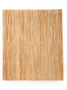 lot 20750 image: Mininfa Natural Bamboo Slat Screening, Eco-Friendly Privacy Slat Fence, Bamboo Screen Panel Roll for Balcony or as Wind and Sight Protection 6.5ftx13ft - Retail $99