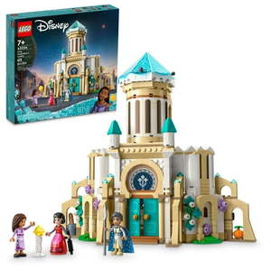 lot 1008 image: LEGO Disney Wish King Magnifico��s Castle 43224 Building Toy Set  A Collectible Set for Kids Ages 7 and up to Play Out Favorite Scenes from the Disney Movie  Inspire Pretend Play within the Palace - Retail $130