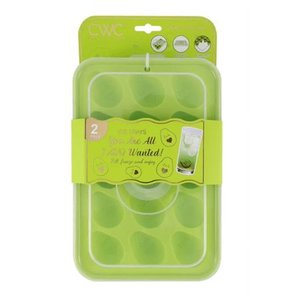 lot 1075 image: Cook With Color Ice Mold set of 2 - Retail $10