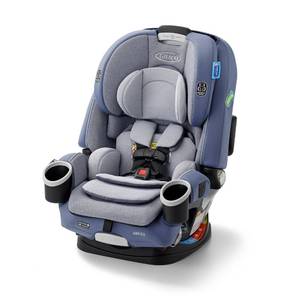 lot 1089 image: Graco� 4Ever DLX 4-in-1, 10 Years Use Infant to Toddler Car Seat, Maddox, Includes Rear Facing, Forward Facing, Highback Booster & Backless Booster Seat OptionsHarrison - Retail $256