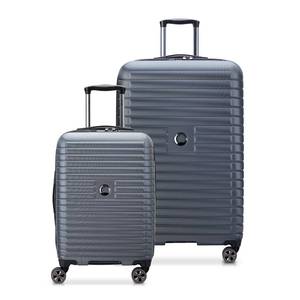 lot 1096 image: DELSEY PARIS Cruise 3.0 Hardside Expandable Luggage with Spinner Wheels, Graphite, 2 Piece Set (2028) - Retail $291