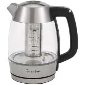 lot 1097 image: Sur La Table Digital Kettle with Infuser - Retail $46