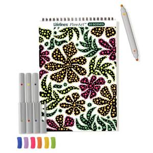 lot 1269 image: Lifelines FlowArt - Dot-Pop, Natural Flow - Retail $13