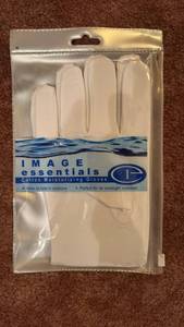 lot 60669 image: Image Essentials Cotton Moisturizing Hand Gloves - Retail $8