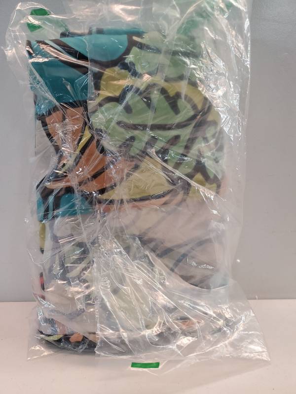 lot 42320 image: Waterproof Fabric Bathroom Curtains Set with 12 Hooks, 72x72 inch