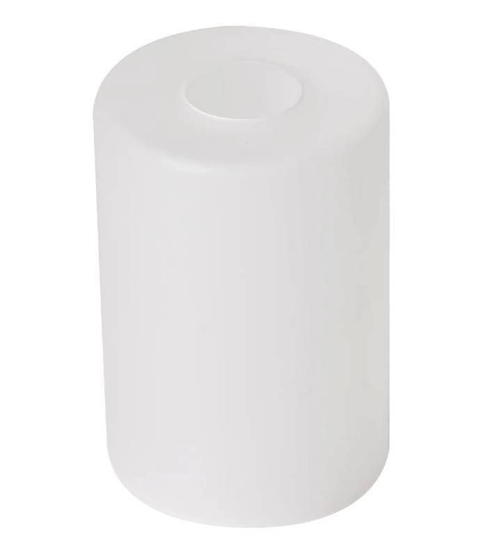 lot 26532 image: Frosted Glass Lamp Shade Cylinder Glass Shade Replacement Light Shade For Floor Lamps, Chandelier, Replacement Lamp shade 6..34.33 E26 - Retail $22