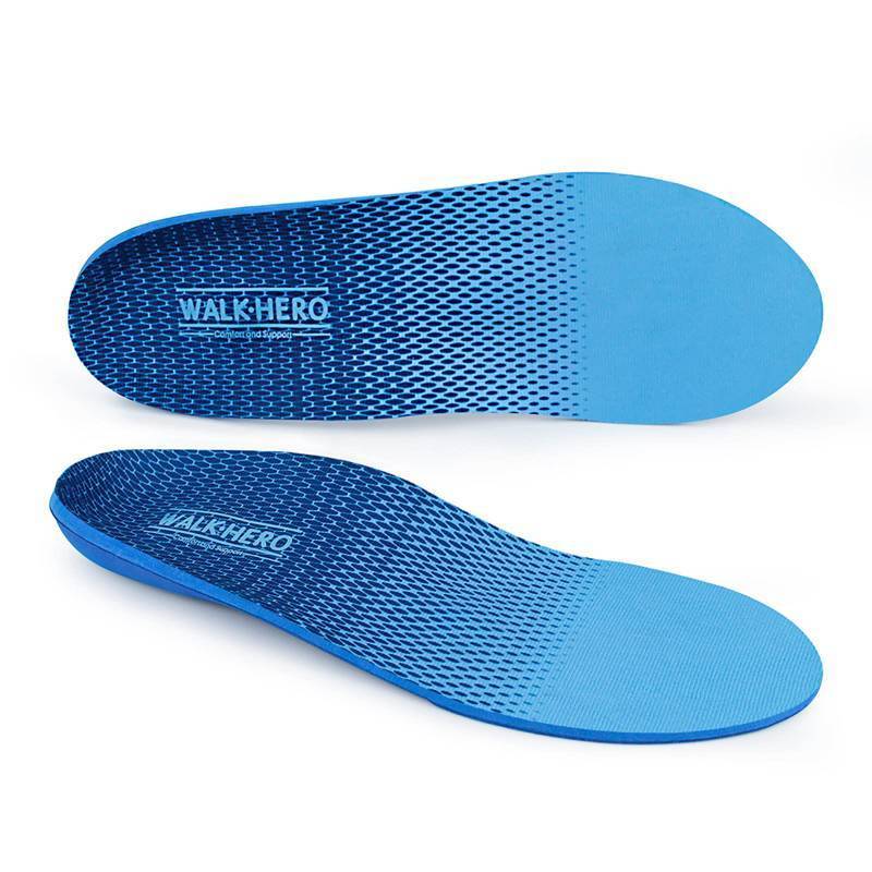 lot 56707 image: Plantar Fasciitis Feet Insoles Arch Supports Orthotics Inserts Relieve Flat Feet, High Arch (Mens 6-6 12  Womens 8-8 12) - Retail $16