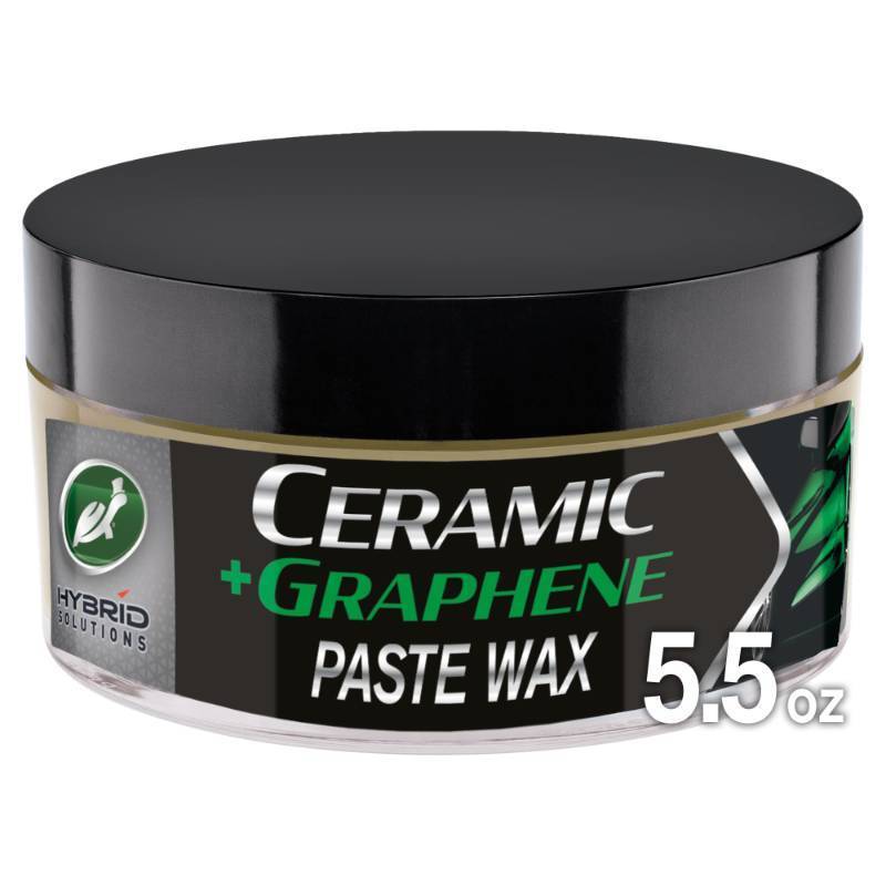 lot 5214 image: Turtle Wax Hybrid Solutions Ceramic Graphene Paste Wax for Car Detailing, High Gloss Shine, Extreme Water Beading, Long-Lasting Protection, for Paint, Glass Metal, Wheels and More, 5.5 oz (Pack of 1) - Retail $26