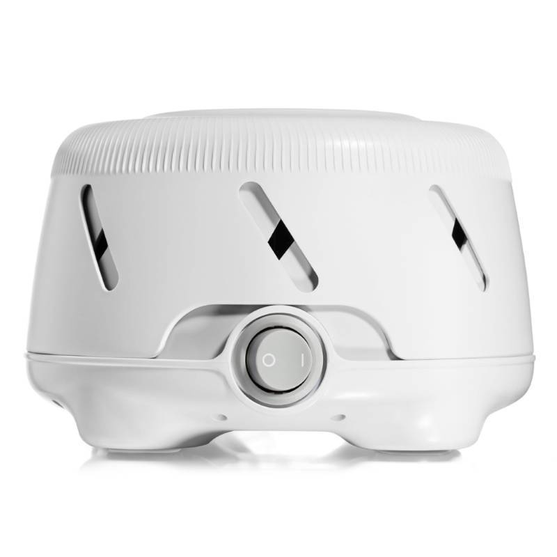 lot 7509 image: Yogasleep Dohm UNO White Noise Sound Machine (White) With Real Fan Inside for Non-Looping White Noise, For Travel, Office Privacy, Meditation, Sleep Aid For Adults & Baby, Registry Gift - Retail $37