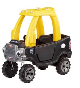 lot 9032 image: Little Tikes Cozy Truck - Black - Retail $91