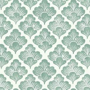 lot 1255 image: Hopepak 17.3  78 Floral Peel and Stick Wallpaper for Bathroom Bedroom Light Green Wallpaper Boho Leaf Contact Paper Removable Self Adhesive Wall Paper Decor Living Room Vinyl Film