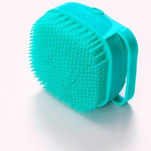 lot 2015 image: Portable Pet Grooming Brush with Spray   2-in-1 Silicone Bath Brush for Dogs & Cats  Steam Cleaning, Massage, and Fur Removal Tool for Pet Bathing & Grooming