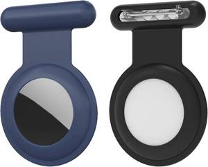 lot 2027 image: AirTag Holder for Kids, Toddler, Children (2 Pack), Hidden Air Tag Holder with Safety Pin for Clothes, AirTag Clip Compatible for Apple AirTag GPS Tracker