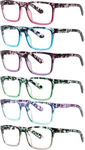 lot 2216 image: Reading Glasses for Women Blue Light Blocking Eyeglasses, Fashion Print Pattern Readers